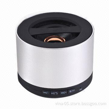 Newest Style Metal Housing Bluetooth Speaker, 2.402 to 2.480GHz Frequency